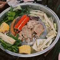 เมนูของร้าน ช้อนทองหมูกระทะ  เขาใหญ่