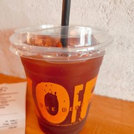 เมนูของร้าน Koff and Bun Coffee Roasters ทรงวาด