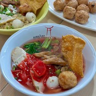 เมนูของร้าน ก๋วยเตี๋ยวนายอ้วนเย็นตาโฟบะเต็งเสาชิงช้า บางจาก กาญจนาภิเษก บางบอน