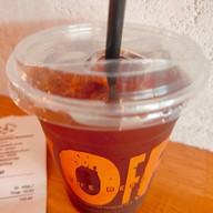 เมนูของร้าน Koff and Bun Coffee Roasters ทรงวาด
