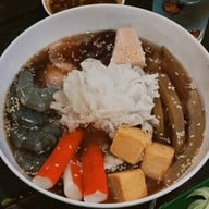 เมนูของร้าน ช้อนทองหมูกระทะ  เขาใหญ่