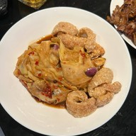 เมนูของร้าน ส้มตำ@โรงอาหารไทรม้า