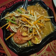 เมนูของร้าน ส้มตำปูม้า สาขา 2