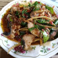 เมนูของร้าน ส้มตำแม่เล็กครัวบ้านไทร