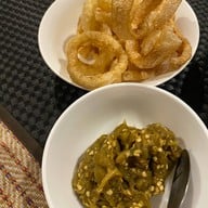 เมนูของร้าน ร้านส้มตำเหนือ ซอยสายลม