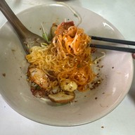 เมนูของร้าน ก๋วยเตี๋ยวศรีไทย หน้าวัดพระโยค