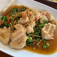 เมนูของร้าน บ้านต้นไทร อยุธยา