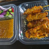 เมนูของร้าน หมูสะเต๊ะแปลงนาม