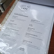 เมนู ATT 19 Cafe