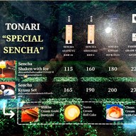เมนู TONARI Coffee House and Matcha Specialty ราชพฤกษ์