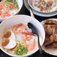 โจ๊ก ไข่กระทะ Begin again eatery