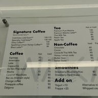 เมนู Waka Coffee ศรีนครินทร์ ศรีนครินทร์