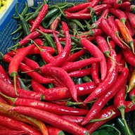 เมนูของร้าน เจ๊ราตรี ผักสด ตลาดเอซี สายไหม