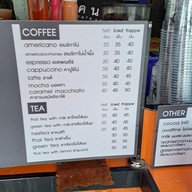 เมนู Café On Tour ราษฎร์บูรณะ