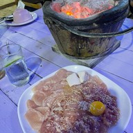 เมนูของร้าน tete beach