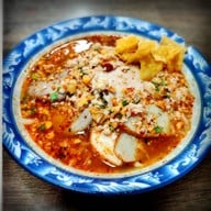 เมนูของร้าน เฮียจู๋ ก๋วยเตี๋ยวต้มยำหมูบะช่อ สาขาบรรทัดทอง บรรทัดทอง