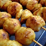 ลูกชิ้นปิ้งย้อนเวลาชุบกะทิ&อาหารตามสั่ง