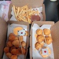 เฟรนฟราย,ไก่ป๊อป,นักเก็ต+เขย่า,ฟรี-ราดซีสเยิ้มๆๆเทมอิชิF&Y เทมอิชิF&Y อีเทคหนองตำลึง