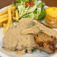 เมนูของร้าน ป๊อปสเต็กแอนด์มอร์ -