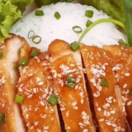 ข้าวปลาแกะ ข้าวน้ำพริก ไก่ย่างแดง @บ้านบึง