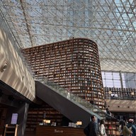 บรรยากาศ Starfield Library