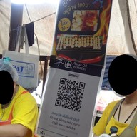 เมนู ลูกชิ้นหมูนายซอง ตลาดน้ำบางน้ำผึ้ง