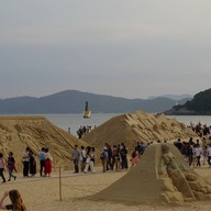 บรรยากาศ Haeundae beach