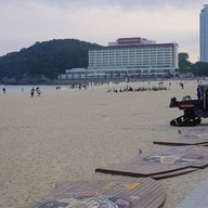 บรรยากาศ Haeundae beach