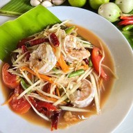 ส้มตำ ยำขนมจีน ก๋วยจั๊บญวน-คุณนายสะอาด ปทุมธานี