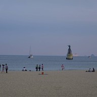 บรรยากาศ Haeundae beach