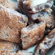 ขนมบ้าบิ่นมะพร้าวอ่อน หน้าธ.ธนชาต ตลาดนครปฐม 0700-1300