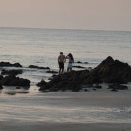 บรรยากาศ หินทะลุ อ่าวเขาควาย