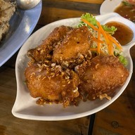 เมนูของร้าน ลาบสะพานคู่