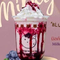 ปั่นโป๋ มะพร้าวเผาปั่นนมสด /ผลไม้ปั่น-PUNPOPLUS MARKET PLACE THEPRAK