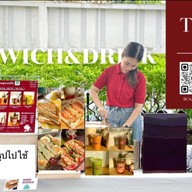 THA-THI HOUSE(ธาฐิ เฮ้าส์)แซนวิช&เครื่องดื่ม (SANDWICH&DRINK) ชาไทยชาเขียวมัทฉะโกโก้อาหารเช้าใกล้ฉัน รัตนาธิเบศร์