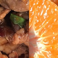 เมเม้ กะเพรา x ผลไม้ปอก xยำ ฮาลาล