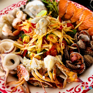 เมนูของร้าน มาดามหอย ซีฟู้ดสด สำนักงานใหญ่