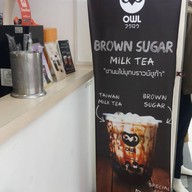 บรรยากาศ OWL CHA Big C ศรีนครินทร์ ชั้น1 ตรงข้ามธนาคารออมสิน