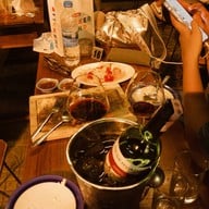 Medium Rare Steak & Wine