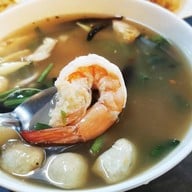 เมนูของร้าน ครัวลุงแดง ท่าข้าม