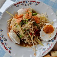 เมนูของร้าน ยำปู L&B Pattaya