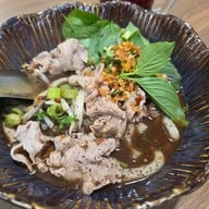 เมนูของร้าน กาลนาน ก๋วยเตี๋ยวเรือสมุนไพร ซีคอนสแควร์ ศรีนครินทร์