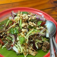 เจ๊นีปลาดุกฟู ข้าวห่อใบตอง