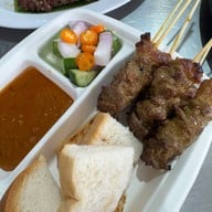 ฝู สะเต๊ะสะท้านเตา ตลาดสิริทรัพย์รังสิต