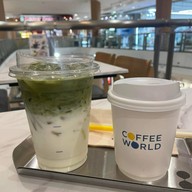 เมนูของร้าน Coffee World เซ็นทรัล พระราม 2
