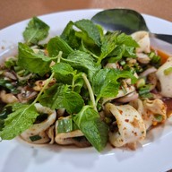 เมนูของร้าน อิ่มปลาเผา พรานนก บางพรม