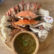 เมนูของร้าน บ้านปูเป็น2 เพชรบุรี สาขาแหลมผักเบี้ย