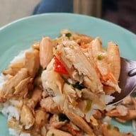 เมนูของร้าน ครัวแม่ฬา โคตรกะเพราปูหัวหิน