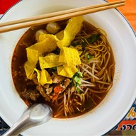 เมนูของร้าน ร้านก๋วยเตี๋ยวหล่ายโต้ง
