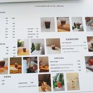 เมนู Like a mountain Khao yai